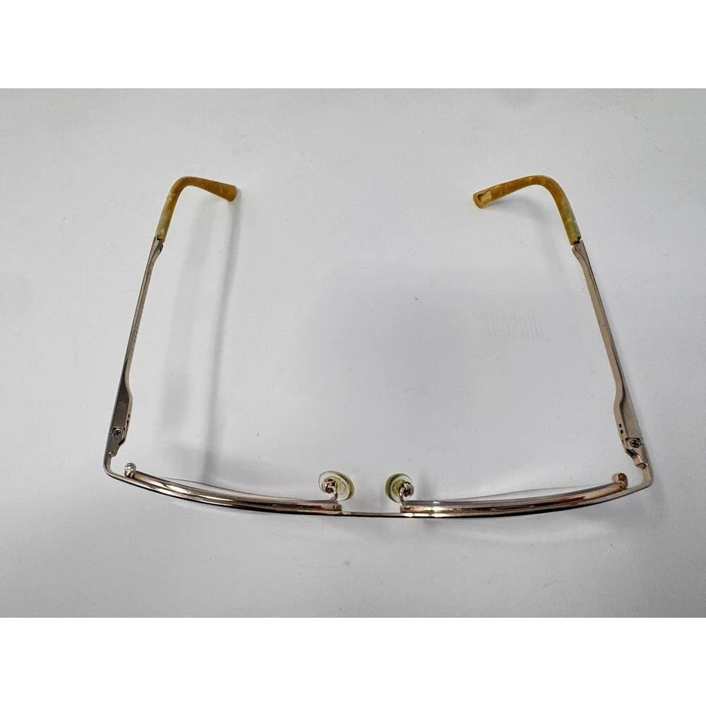 Ted Baker London TW503 NAV Eyeglass Frames Only Blue Gold 55-16-140